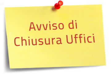 CHIUSURA UFFICI COMUNALI