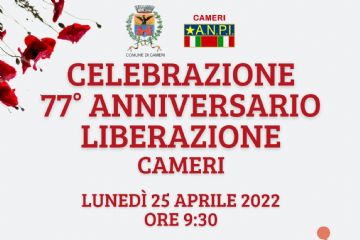 Celebrazione 77&#176; anniversario della Liberazione