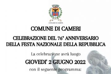 Celebrazione Festa Nazionale della Repubblica