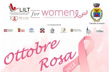 LILT FOR WOMEN- CAMPAGNA NASTRO ROSA PER LA PREVENZIONE DEL TUMORE AL SENO 2022