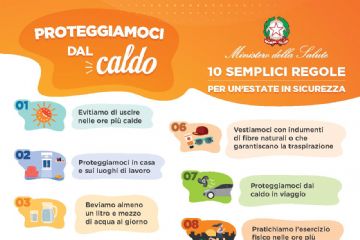 Proteggiamoci dal caldo - 10 semplici regole