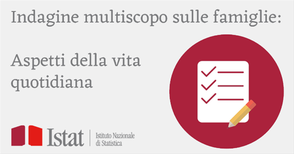 Istat - indagine multiscopo sulle famiglie: Aspetti della Vita Quotidiana (AVQ) 2024