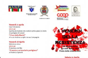 I VENERDI&#39; DELLA RESISTENZA