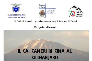 Il CAI Cameri in cima al Kilimanjaro