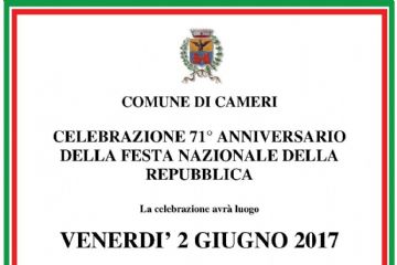 Celebrazione Festa Nazionale della Repubblica