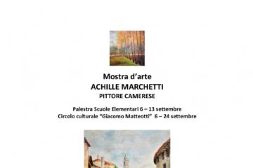 ACHILLE MARCHETTI, pittore camerese