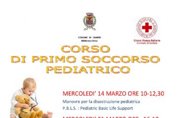 Corso di primo soccorso pediatrico