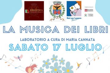 &quot;La musica dei libri&quot; Laboratorio per bambini - sabato 17 luglio