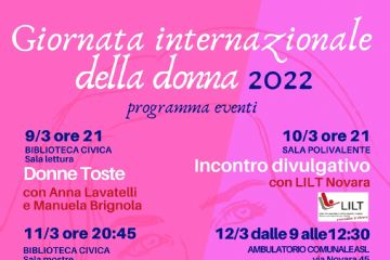 Giornata internazionale della donna // programma eventi