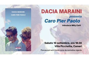 Dacia Maraini presenta &quot;Caro Pier Paolo&quot; // Villa Picchetta, Cameri