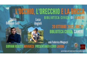 Incontro con Enrico Omodeo Sal&#233; e Luca Angioli // Rassegna L&#39;occhio, l&#39;orecchio e la bocca