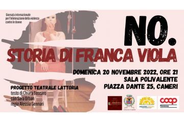 NO. Storia di Franca Viola // Spettacolo teatrale