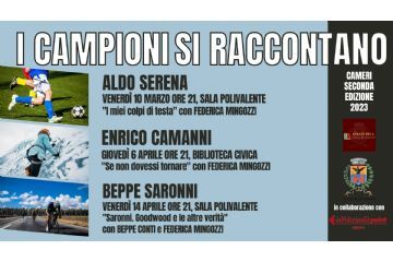 I Campioni si raccontano // seconda edizione 2023