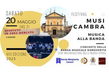 Concerto Banda Margherita // &quot;Musica alla Banda&quot; - Festival MusiCambra 2023