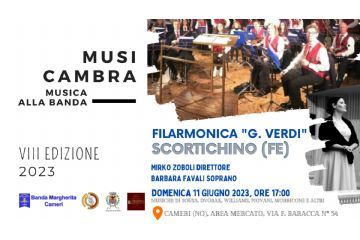 Concerto Filarmonica &quot;G. Verdi&quot; di Scortichino // &quot;Musica alla Banda&quot; - Festival MusiCambra 2023