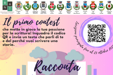 CONTEST RACCONTA IL TUO MONDO: PROROGA ISCRIZIONE FINO AL 23/10/2023