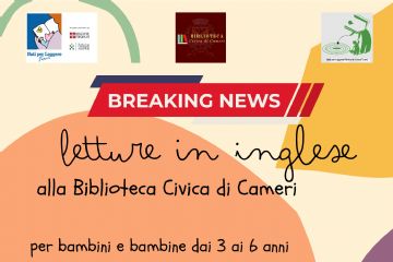 news! letture in inglese in biblioteca